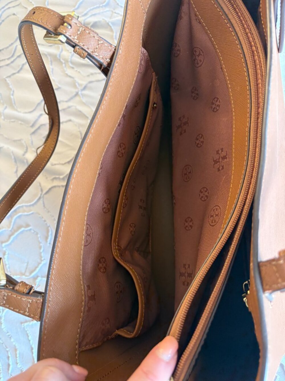 Tory Burch Emerson Buckle Tote - Picture 14 of 16